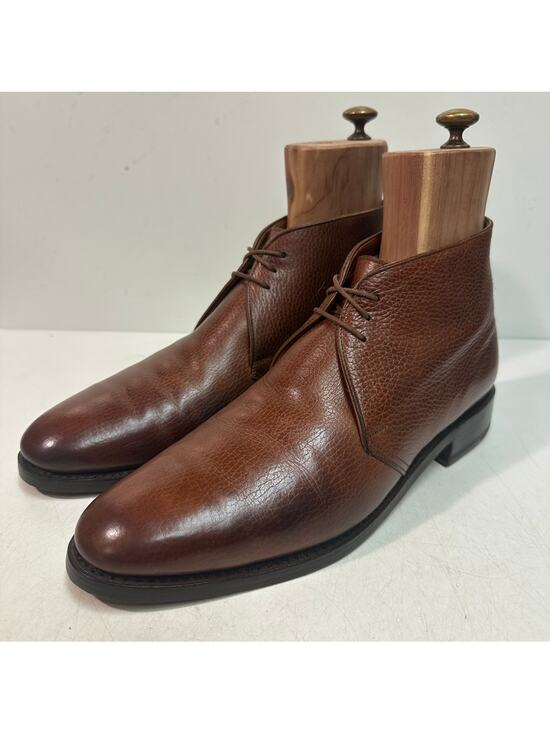 FULLY RESOLED Crockett & Jones x Brooks Brothers Chukka Boot Bench Made US 9 D main image 12
